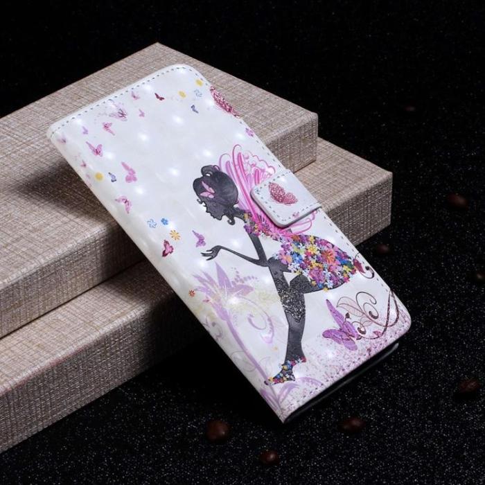 OEM - iPhone 14 Plus Plånboksfodral Folio Flip - Girl