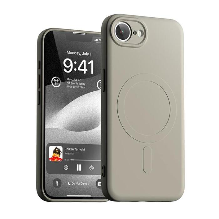 Mercury - Mercury iPhone 16e Mobilskal MagSafe Semi-Silikon - Sten