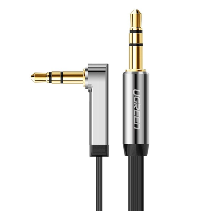 Ugreen - Ugreen AUX ljudkabel 3.5mm minijack 0.5 m - Svart