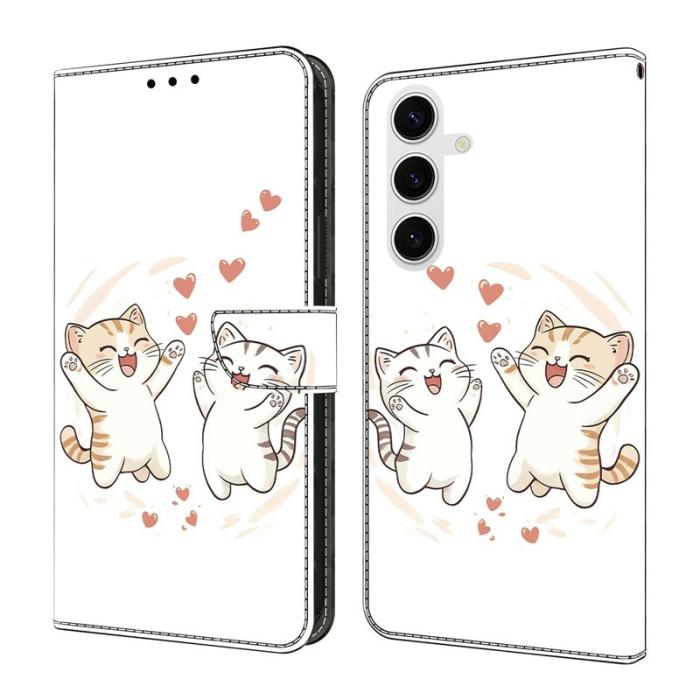 OEM - Plånboksfodral för Samsung Galaxy S26 Konstläder Fällbart - Svart