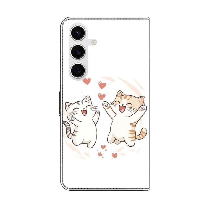 OEM - Plånboksfodral för Samsung Galaxy S26 Konstläder Fällbart - Svart