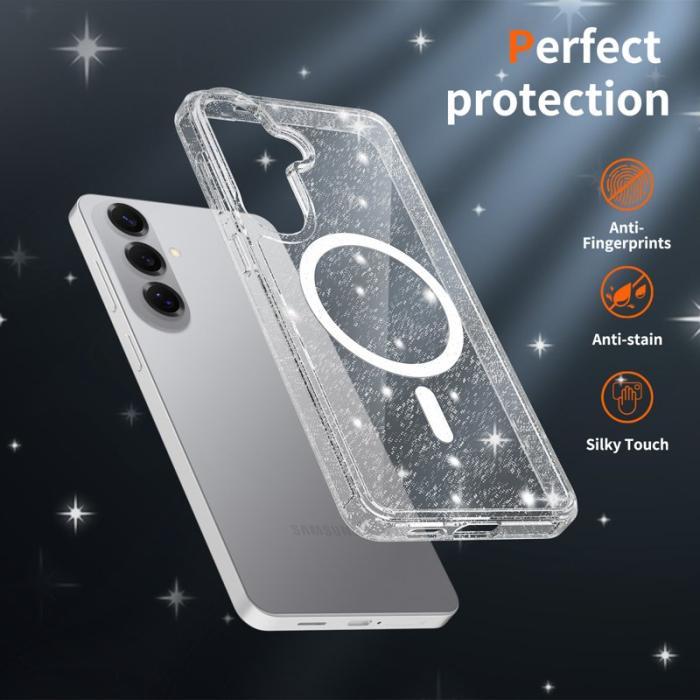 OEM - Mobilskal för Samsung Galaxy S26 Plus Magnetiskt TPU - Transparent