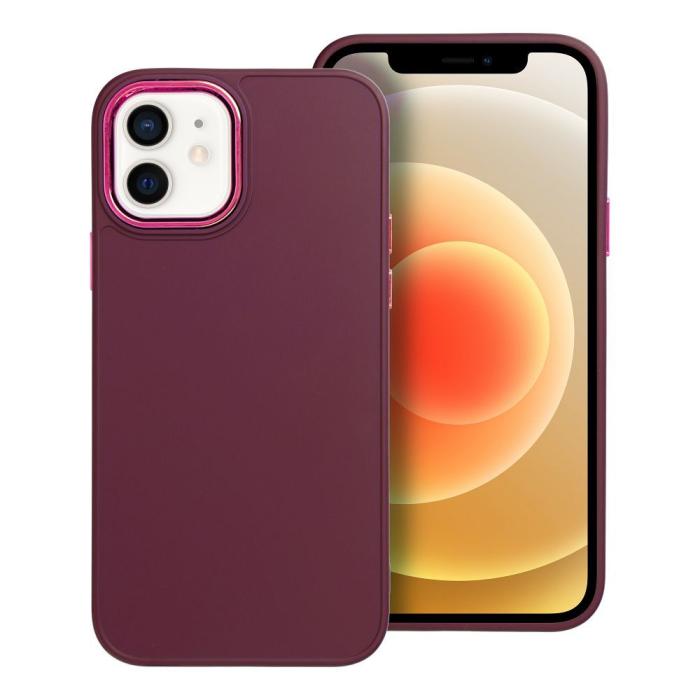 OEM - FRAME skal för iPhone 12 / 12 PRO lila
