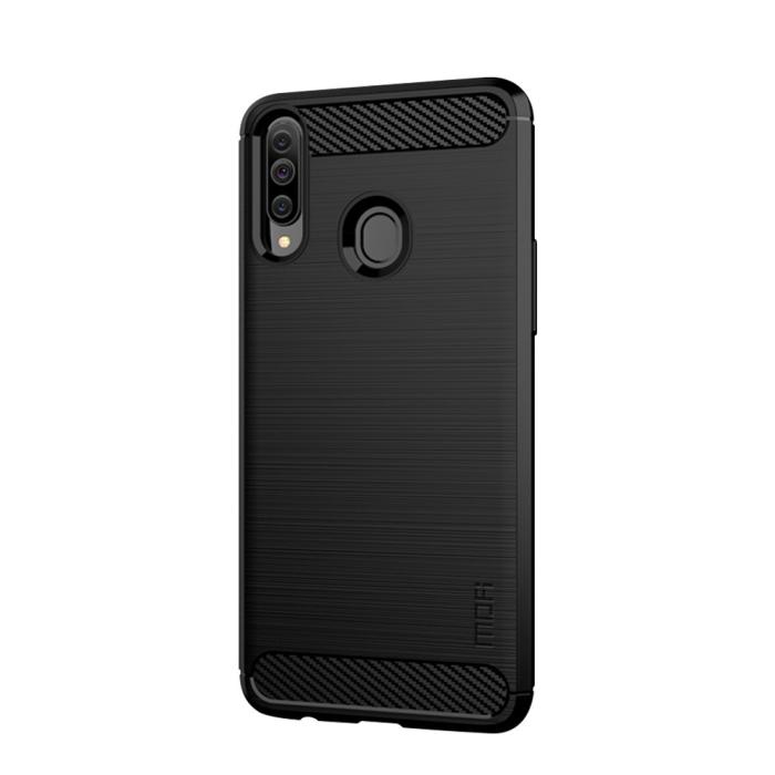 Mofi - MOFI Carbon Fiber Samsung Galaxy A20s - Svart