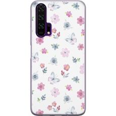 iSecrets - Mobilskal till Honor 20 Pro med Blommor och fj&auml;rillar