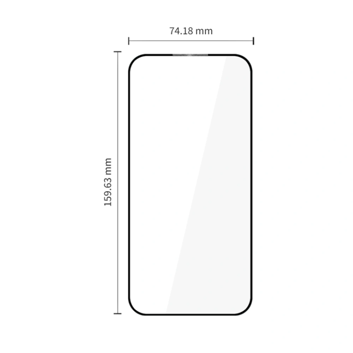 Tech-Protect - [2-Pack] Tech-Protect Skärmskydd Härdat Glas För OnePlus Nord 6 - Svart