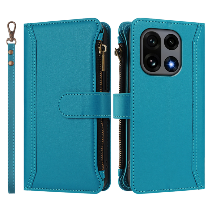 A-One Brand - OnePlus 15 5G Plånboksfodral Zipper Konstläder