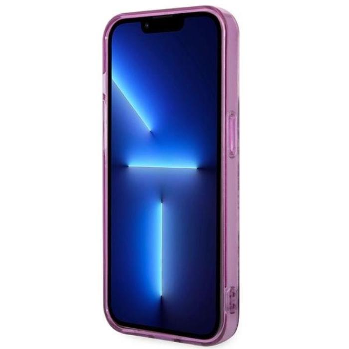 Guess - GUESS iPhone 14 Pro Max Skal Porcelain Collection - Fuschia