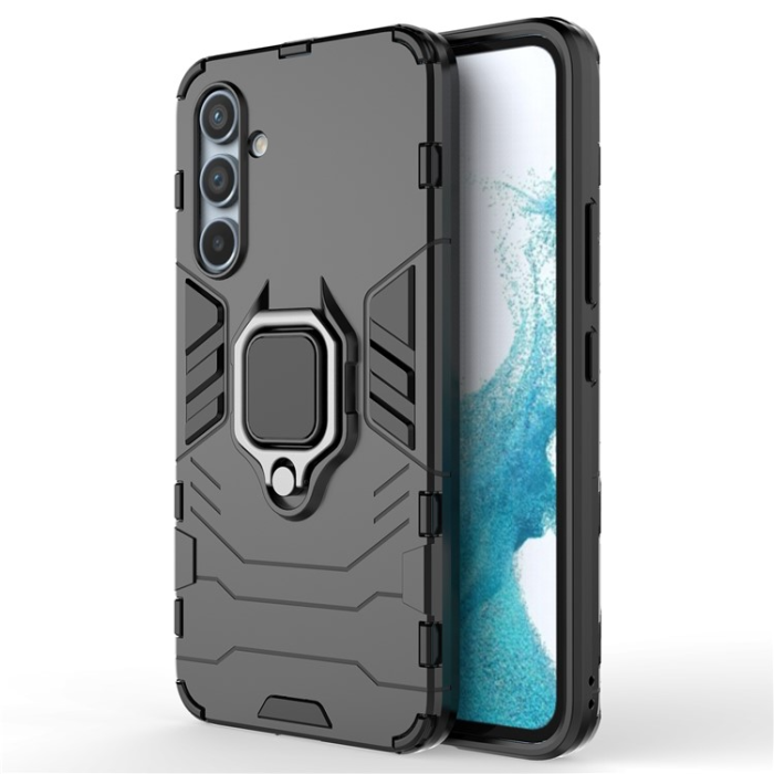 OEM - Galaxy A34 5G Mobilskal Ringhållare Kickstand - Svart