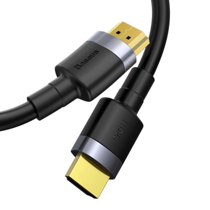 BASEUS - Baseus Cafule HDMI 2.0 kabel 4K 60 Hz 3D 18 Gbps 3 m - Svart
