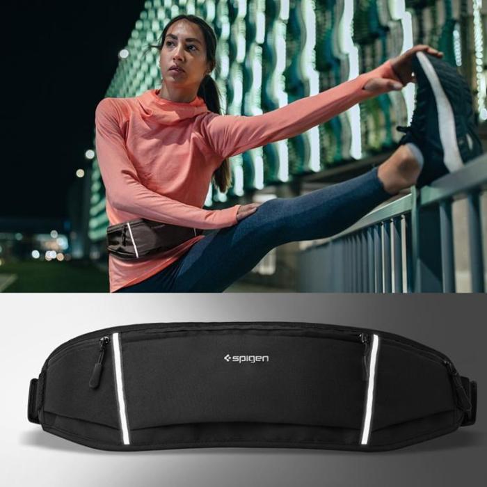 UTGATT - Spigen Midjeväska Dynamic Shield A710 - Svart
