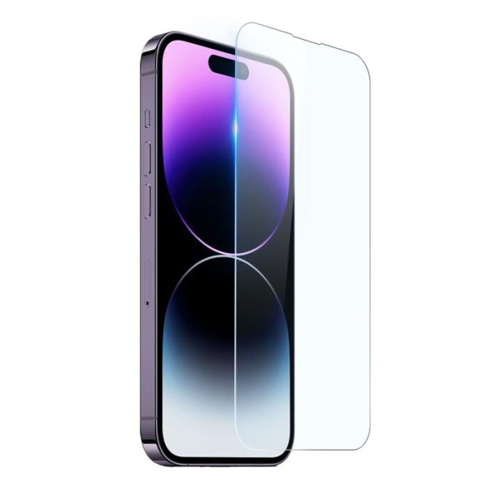 NORTHJO - NORTHJO iPhone 14 Pro Max Fodral TPU - Transparent med Skärmskydd