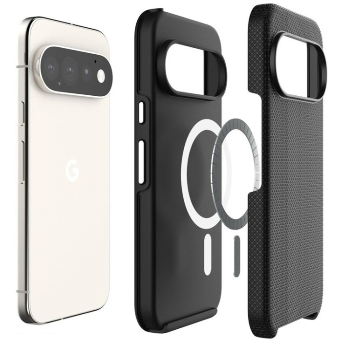 3MK - 3MK Mobilskal För Google Pixel 11 Pro Magsafe Fortis - Svart