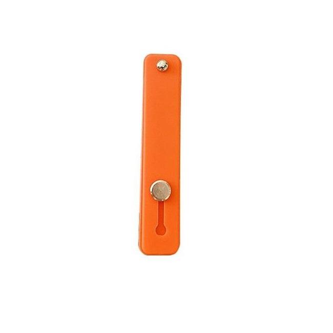 Self-Adhesive Silikon Finger Mobilgrip Strap - Orange | 2353 | AlltMobil