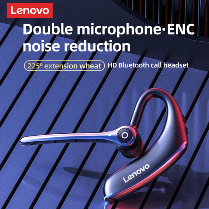 Lenovo - Lenovo BH2 In-Ear Hörlurar Trådlösa bluetooth 5.0 - Svart