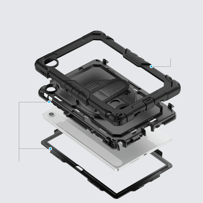 Tech-Protect - Tech-Protect Lenovo Tab 10.1 Skal Solid - Svart
