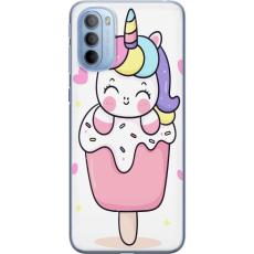 iSecrets - Mobilskal till Motorola Moto G31 med Glad enh&ouml;rning