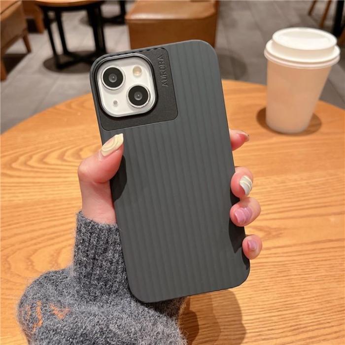 OEM - iPhone 14 Mobilskal Aurora Stripes - Lila