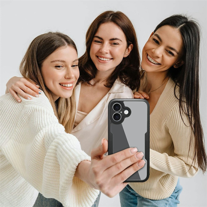A-One Brand - iPhone 17 Mobilskal Acrylic + TPU - Rosa