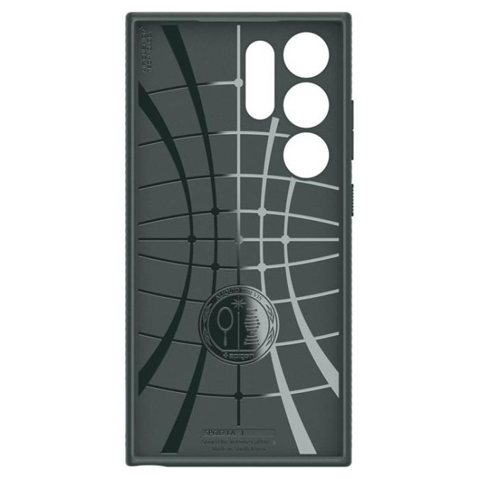 Spigen - Spigen Galaxy S24 Ultra Mobilskal Liquid Air - Abyys Grön
