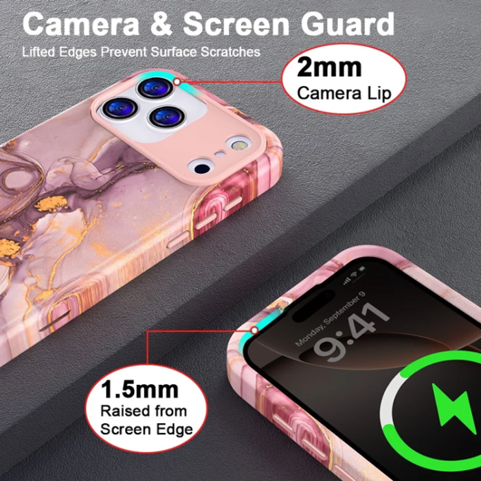 A-One Brand - iPhone 17 Pro Mobilskal Vattentryck - P-GWL10033