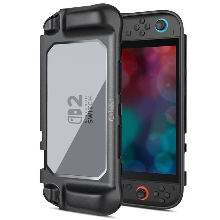 Tech-Protect Nintendo Switch 2 Skal Magmat - Svart/Clear | 5468 | AlltMobil