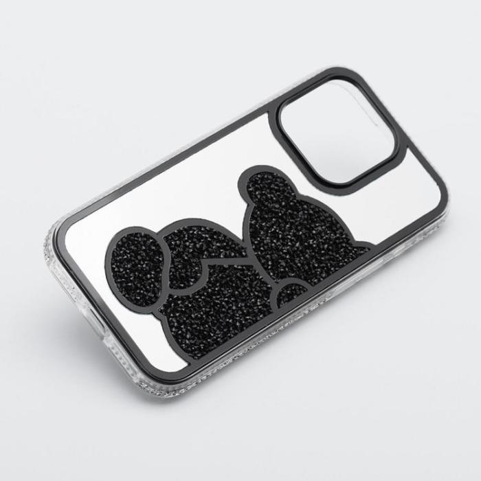 OEM - iPhone 7/8/SE (2020/2022) Mobilskal Teddy Bear - Svart