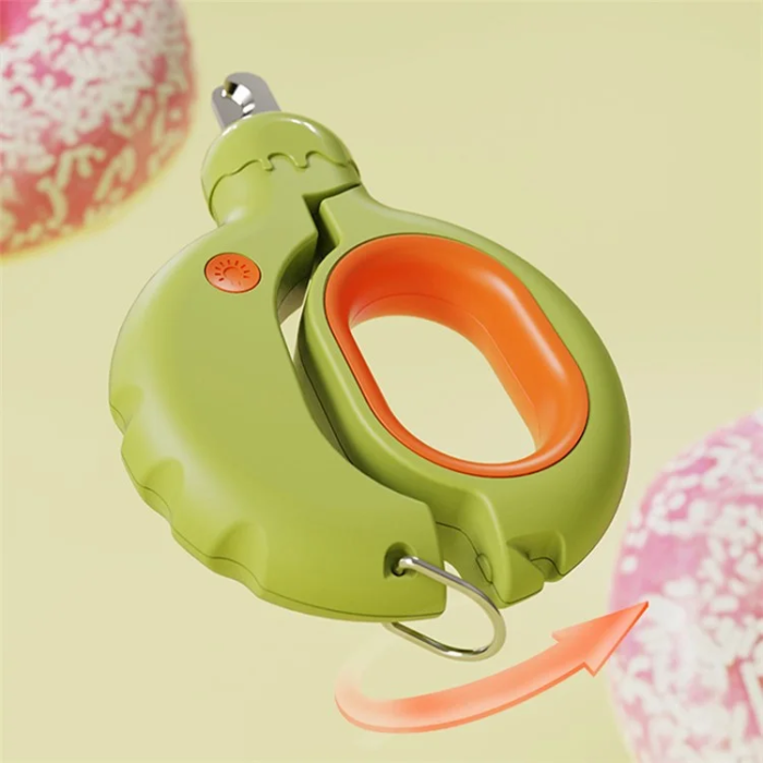 A-One Brand - AIWO Pet Nagelklippare LED Light Cat Claw Trimmer ST - Blå