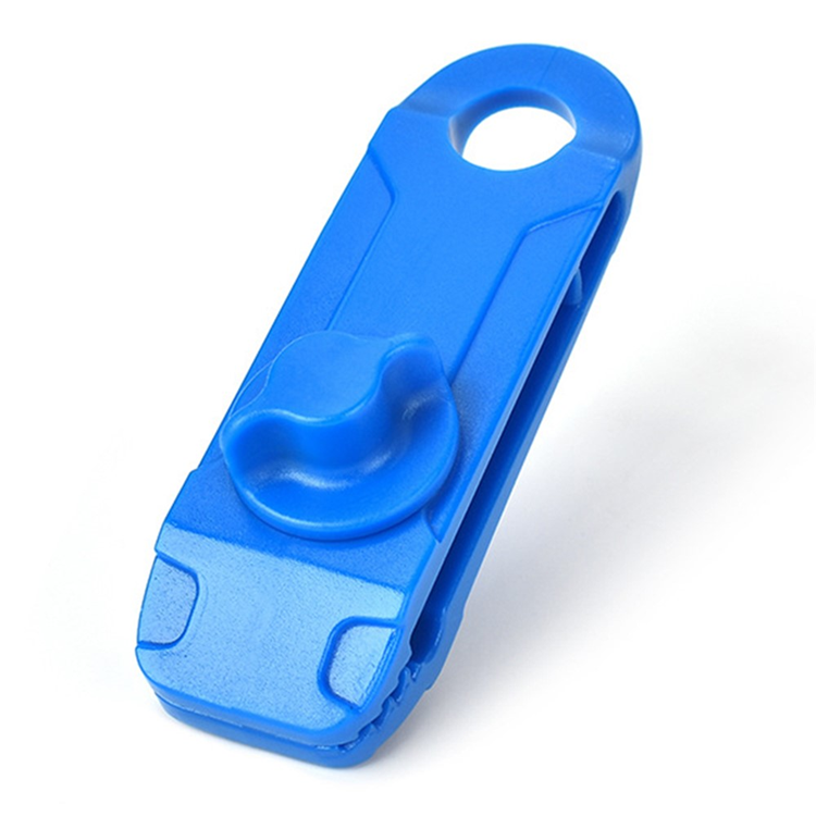 [5-pack] Utomhustält Presenning Vindtät Fast Spänne klämma - Blå | 264 | AlltMobil