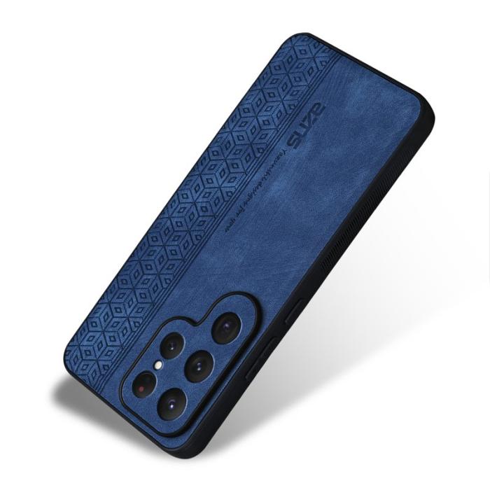 AZNS - AZNS Samsung Galaxy S26 Ultra Skal PU Läder Skydd - Blå