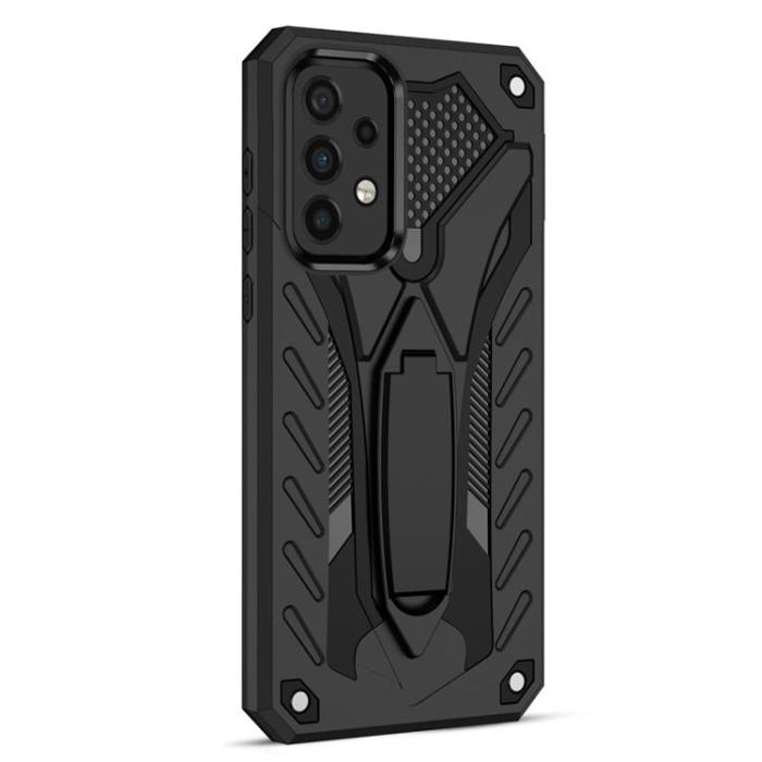 OEM - Phantom Knight Kickstand Skal Galaxy A53 5G - Svart