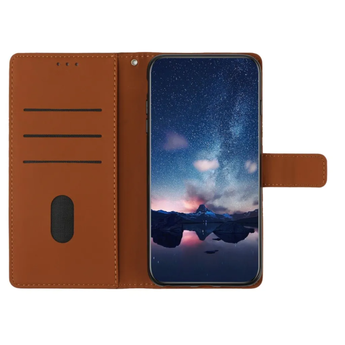 UTGATT - Google Pixel 7A Plånboksfodral Tryckt - Brun