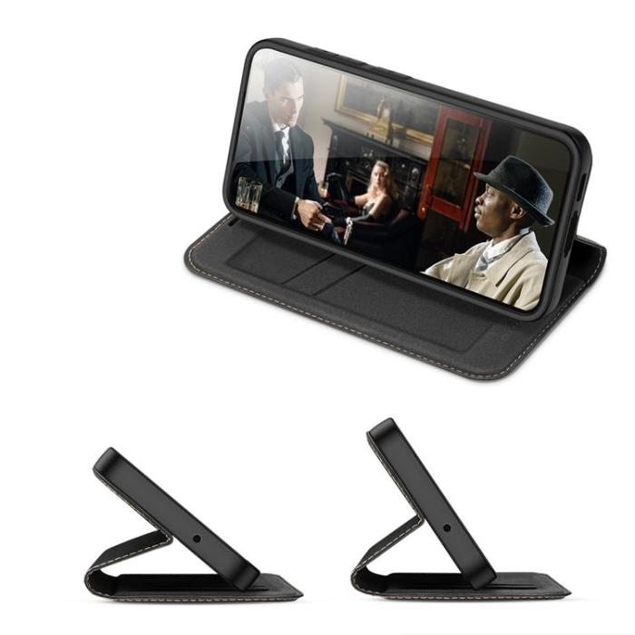 UTGATT1 - Dux Ducis Galaxy S23 Plånboksfodral Skin X2 - Svart