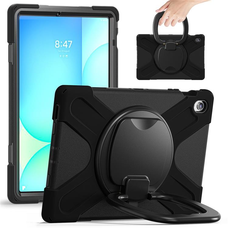Galaxy Tab S10 FE Plus Skal Kickstand Handle Grip - Svart | 2353 | AlltMobil