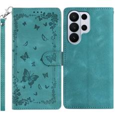 OEM - Samsung Galaxy S26 Ultra Fodral Konstl&auml;der Garden - Gr&ouml;n