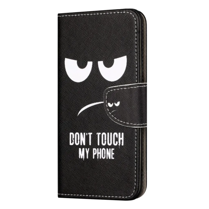 Taltech - iPhone 15 Plus Plånboksfodral - Dont Touch My Phone