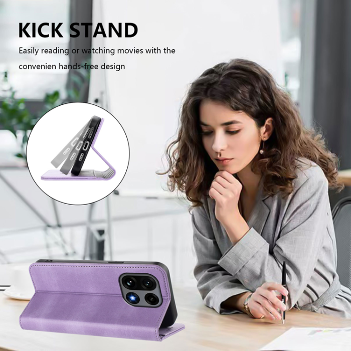 A-One Brand - OnePlus 15 Plånboksfodral Retro RFID-Skydd Konstläder