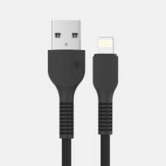 WIWU - WiWU Platinum Series Kabel Wi-C019 USB-A till Lightning 3A 1,2m black