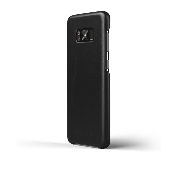 UTGATT5 - Mujjo läderfodral till Samsung Galaxy S8 Plus - Svart