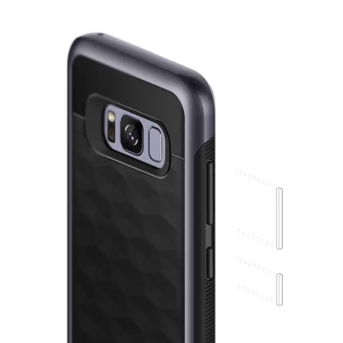 Caseology - Caseology Parallax Skal till Samsung Galaxy S8 Plus - Orchid Grey