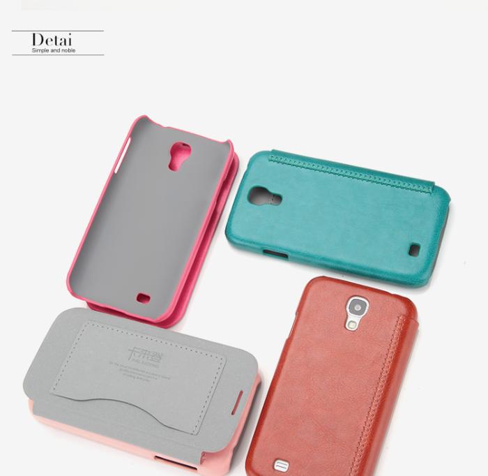 UTGATT4 - KLD Enland Smart Ultra-thin väska till Samsung Galaxy S4 i9500 (Grön)