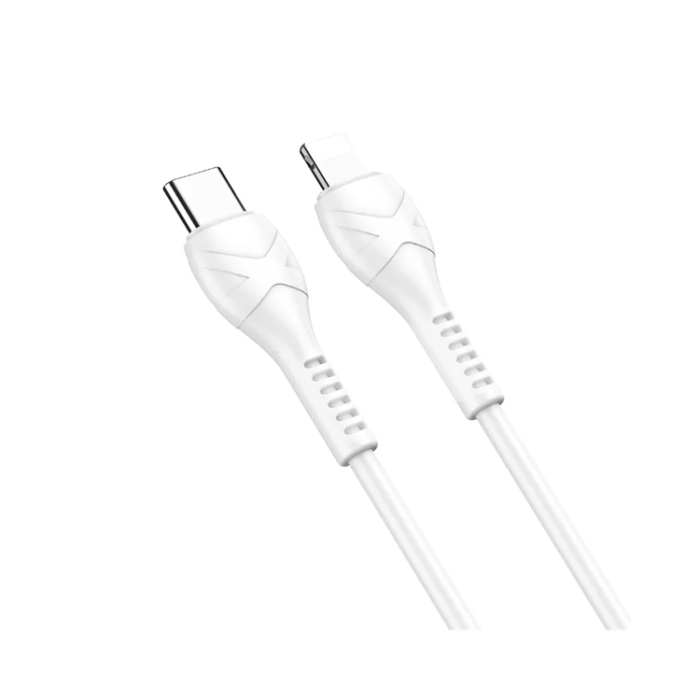 Hoco - HOCO USB-C till Lightning Kabel PD 27W X37 1 m white
