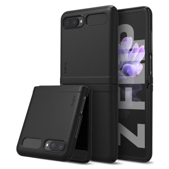 UTGATT4 - Ringke Slim Ultra-Thin Skal Samsung Galaxy Z Flip - Svart