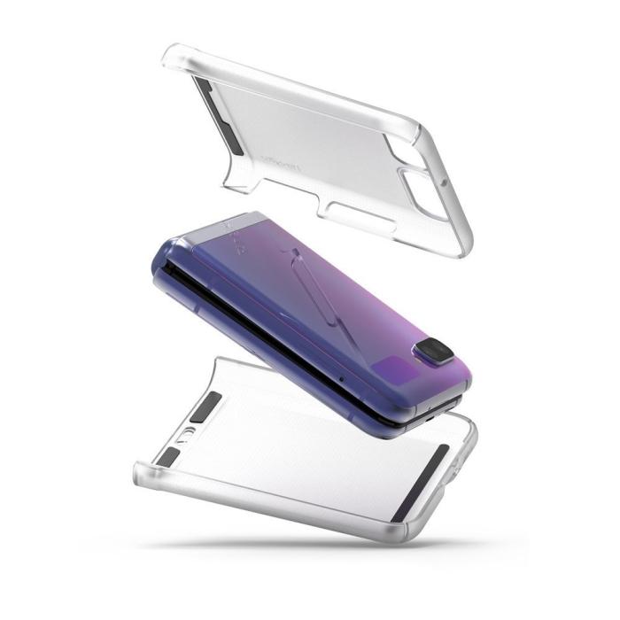 UTGATT4 - Ringke Slim Ultra-Thin Skal Samsung Galaxy Z Flip - Svart