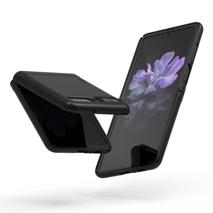 UTGATT4 - Ringke Slim Ultra-Thin Skal Samsung Galaxy Z Flip - Svart