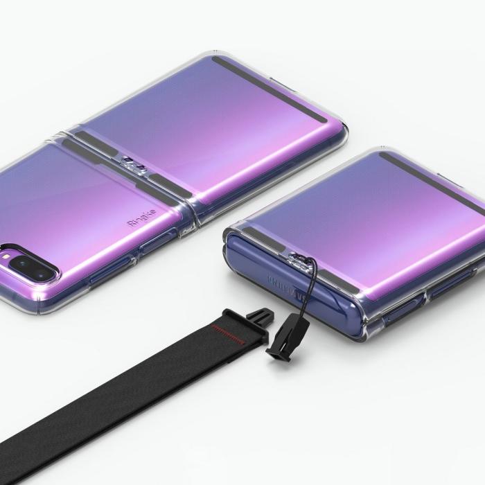 UTGATT4 - Ringke Slim Ultra-Thin Skal Samsung Galaxy Z Flip - Svart