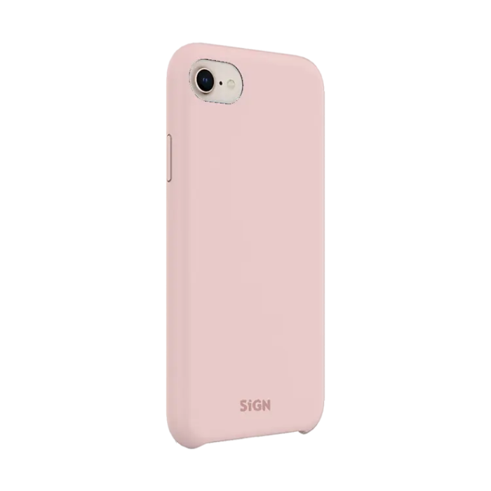 SiGN - SiGN iPhone 7/8/SE (2020/2022) Skal Liquid Silicone - Rosa