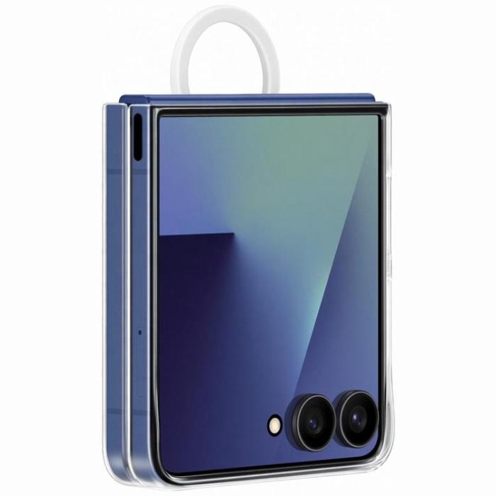 Samsung - Samsung Galaxy Z Flip 7 Mobilskal Ring - Transparent
