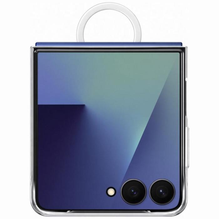 Samsung - Samsung Galaxy Z Flip 7 Mobilskal Ring - Transparent