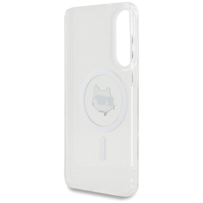KARL LAGERFELD - Karl Lagerfeld Mobilskal till Galaxy S25 Edge MagSafe Button Choupette
